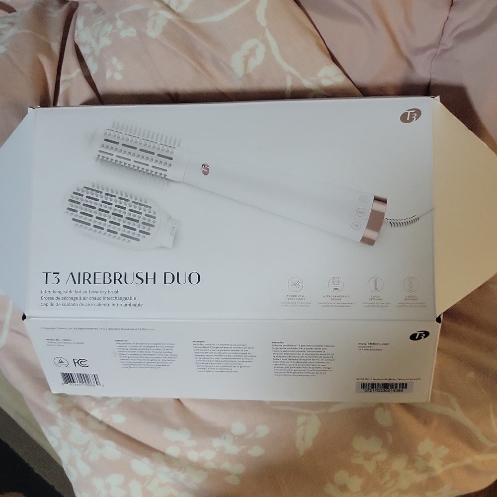 T3 Airebrush Duo in White and Rose Gold